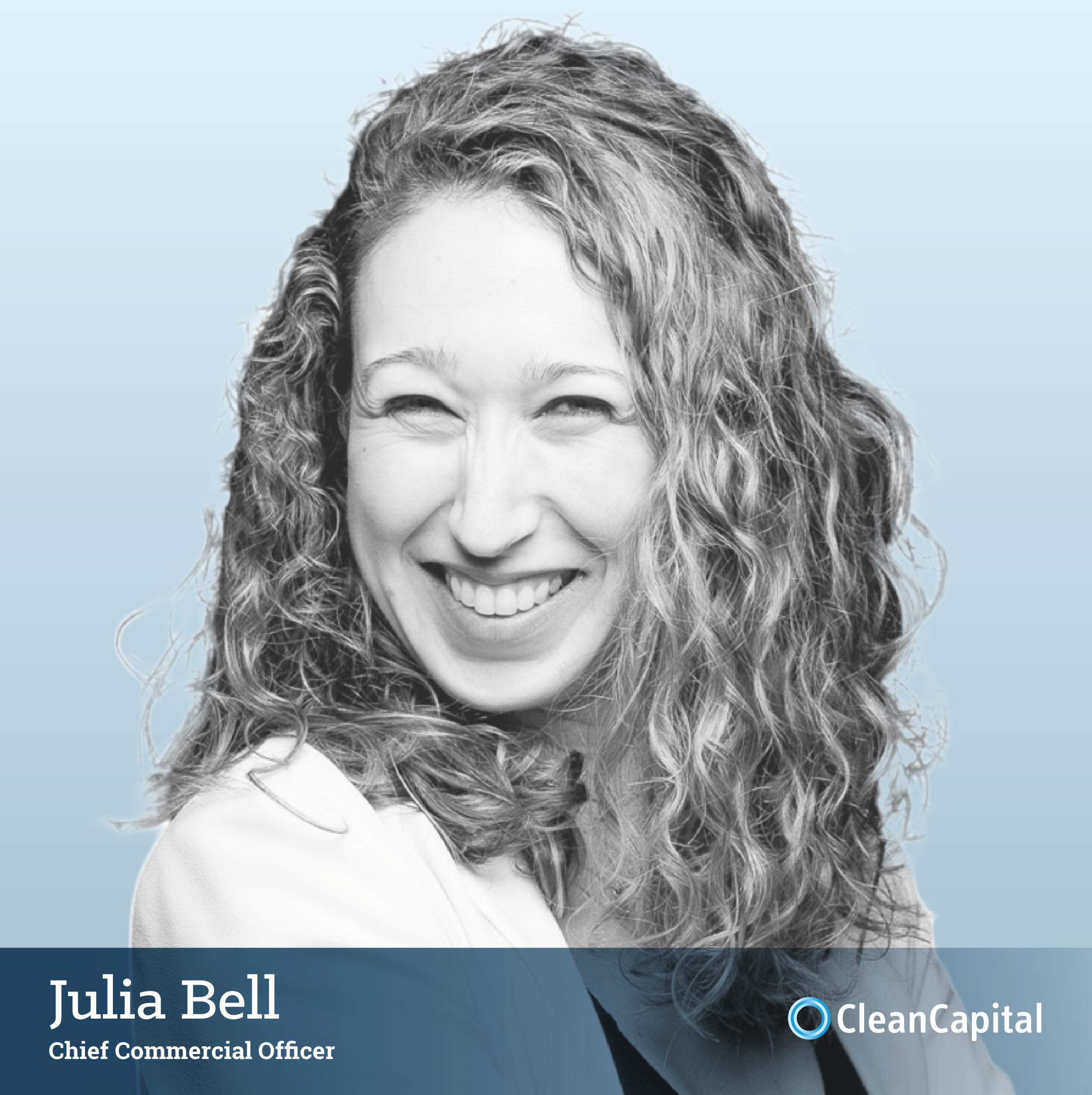 CleanCapital names Julia F. Bell Chief Commercial Officer